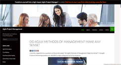 Desktop Screenshot of managedagile.com